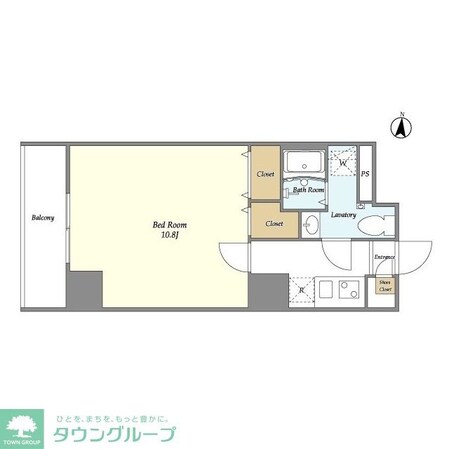 アルファコート蕨4の物件間取画像